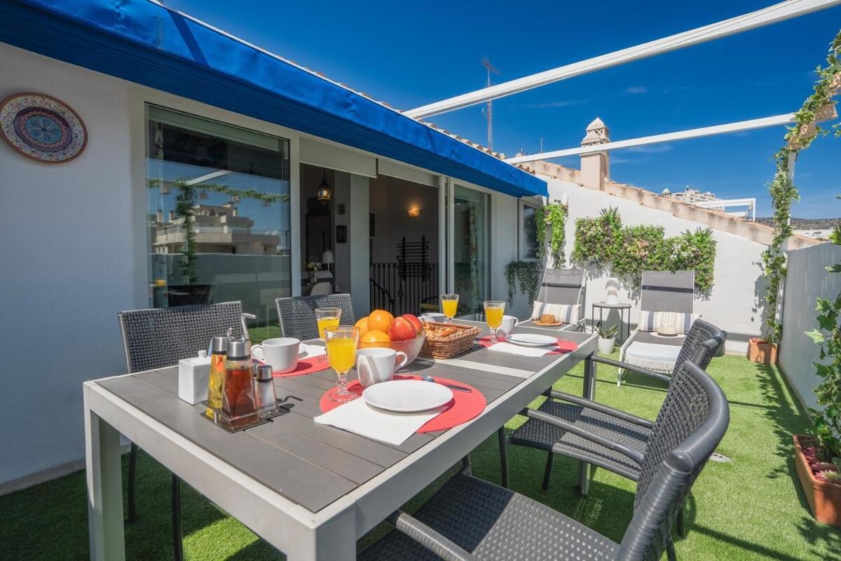 Penthouse With Sea Views Los Alamos Torremolinos Kültér fotó